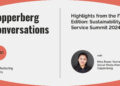 Sustainability in Service Summit 2024: Highlights from the First Edition